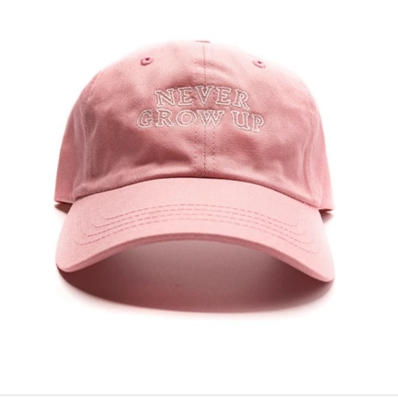 Disney Accessories - NEW Disney Peter Pan Inspired "Never Grow Up" Cap